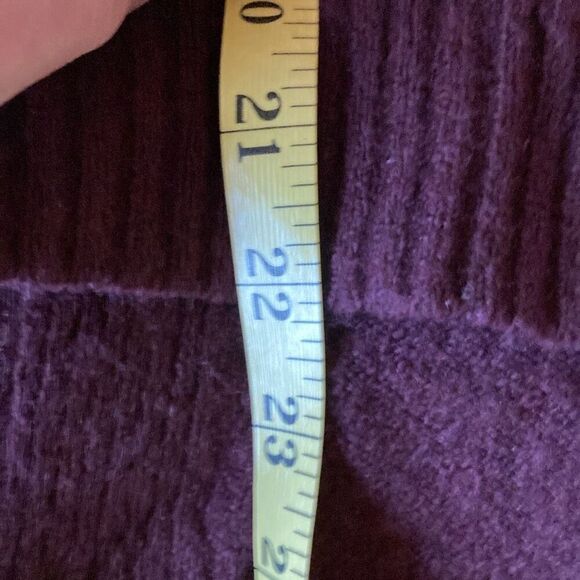 Halogen Burgundy Turtleneck Wool Blend Sweater Size Small (M1)‎ - Picture 9 of 10